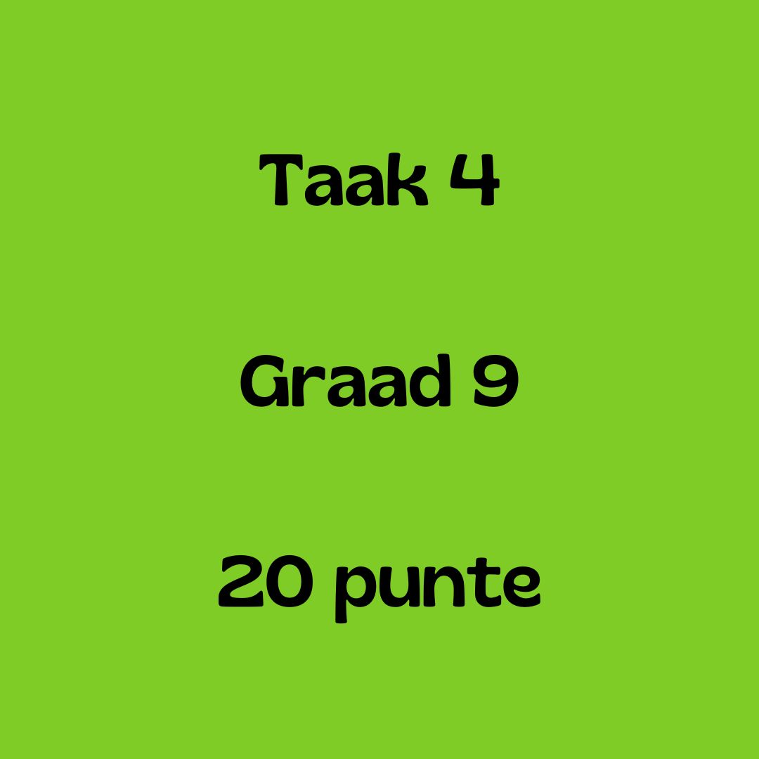 Graad 9 Afrikaans EAT Taak 4 2024