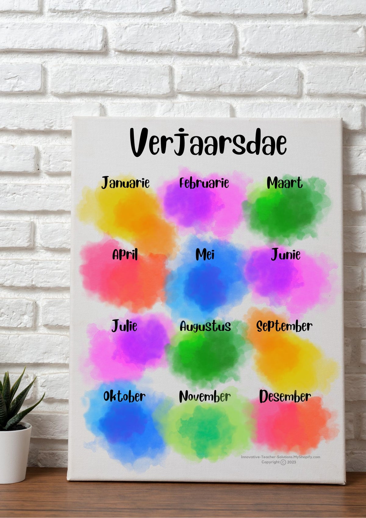 A3 Birthday Posters (Afrikaans & English) (PDF)