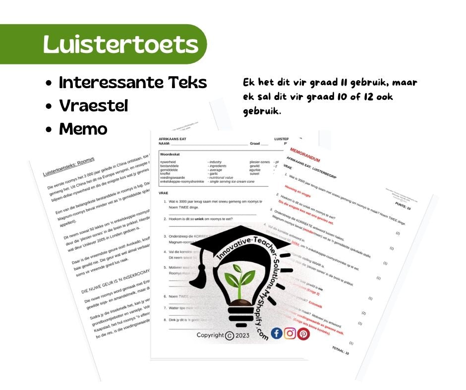 Graad 10-12 Afrikaans EAT Luistertoets 2024 (PDF)